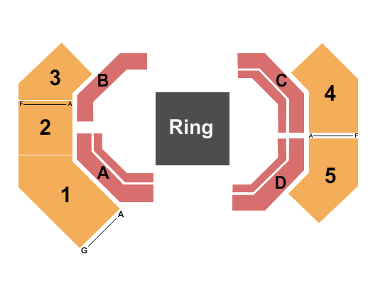 UFC Apex Seating Chart: Boxing