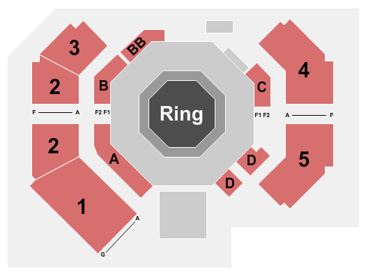 UFC Apex Seating Chart: UFC