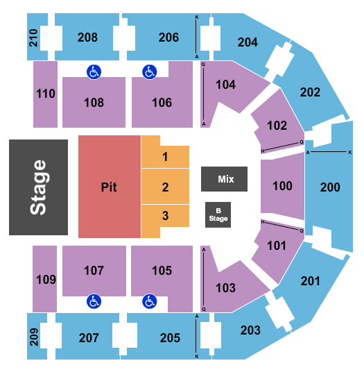 Chesapeake Employers' Insurance Arena Seating Chart: Forrest Frank