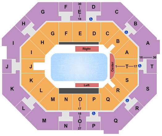 UNO Lakefront Arena Seating Chart: Disney On Ice