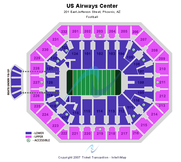 Capital One Seating Chart With Seat Numbers