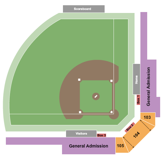 USF Baseball Stadium Seating Chart: Baseball