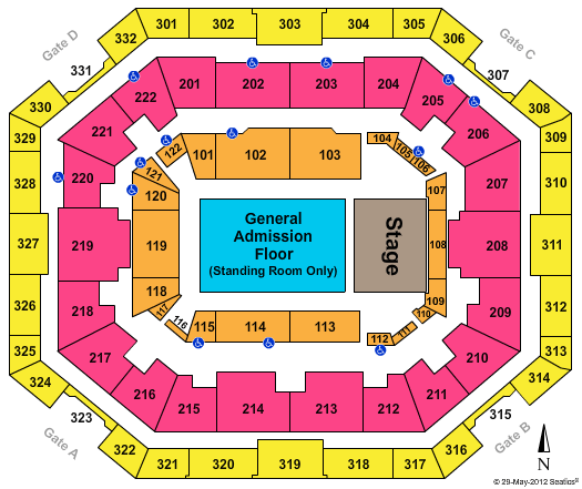 USF Sundome Seating Chart