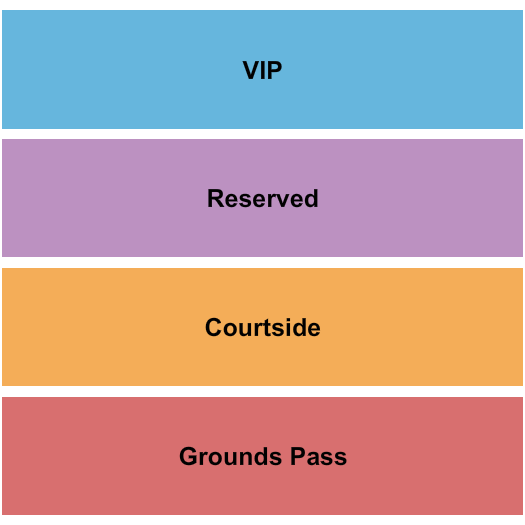 USTA National Campus Seating Chart: Pickleball