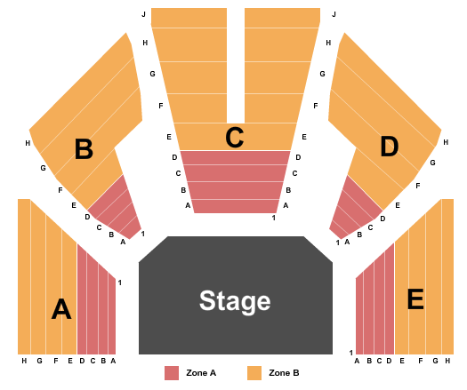 UTEP Wise Family Theatre Map