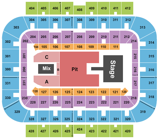 UWM Panther Arena Seating Chart: Lorde