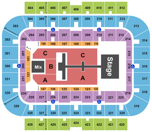 Panther Arena Seating Chart