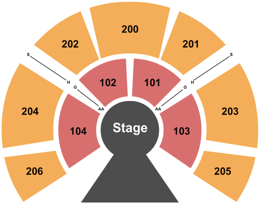 Under The Big Top - Laguna Hills Mall Seating Chart: Circus