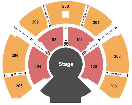 Under The Big Top - Maverik Center Map