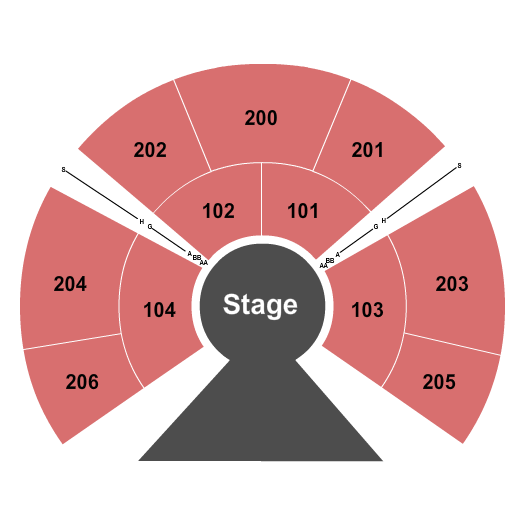 Under The Big Top - St. Laurent Shopping Centre Seating Chart: Cirque Du Soleil 2