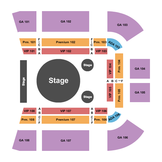 Under The Big Top! Raymond James Stadium Seating Chart: Garden Bros Nuclear Circus