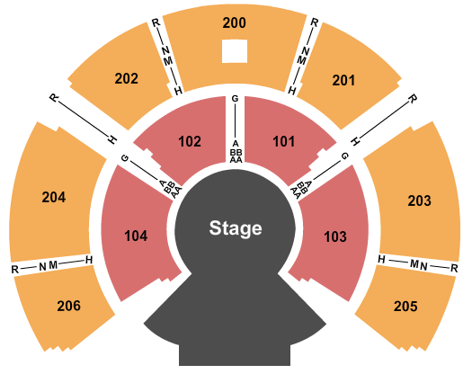 Under The White Big Top - Vancouver Seating Chart: Cirque