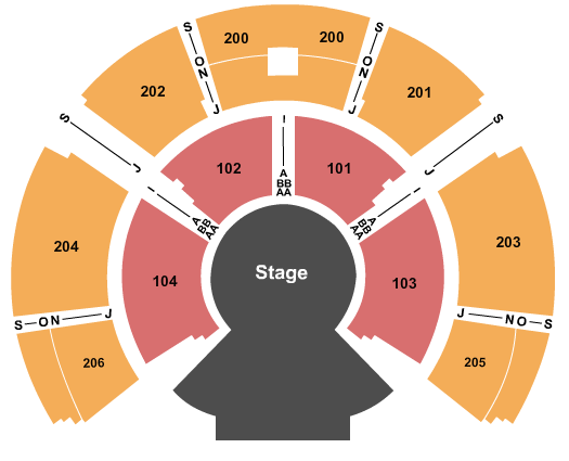 Under The White Big Top - Montreal Seating Chart: Cirque Alegria