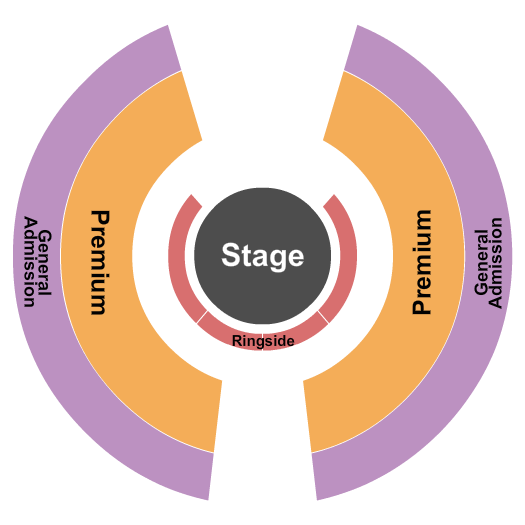 Under the Big Top - Lime Ridge Mall Seating Chart: Royal Canadian Circus