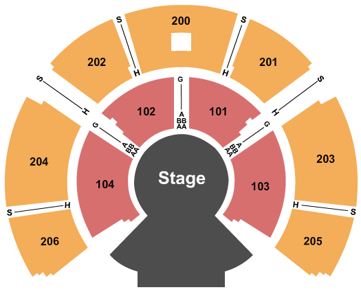 Under the Big Top - Portland Expo Center Seating Chart: Cirque Kurios