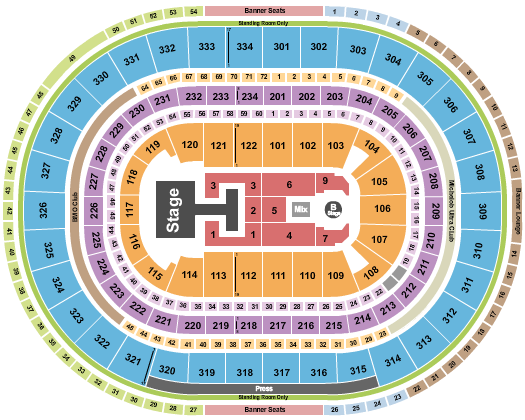 United Center Seating Chart: Disney Descendants