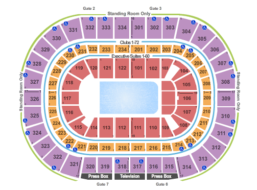 Disney On Ice Tickets Seating Chart United Center Disney On Ice