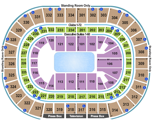 United Center Laver Cup Seating Chart