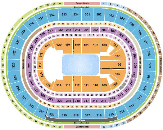 United Center Seating Chart: Disney On Ice