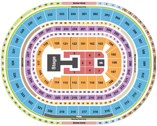 United Center Seating Chart: Katseye