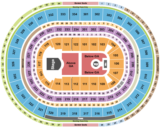 United Center Seating Chart: Phoebe Bridgers