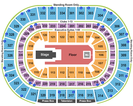 United Center Seating Chart: Playboi Carti