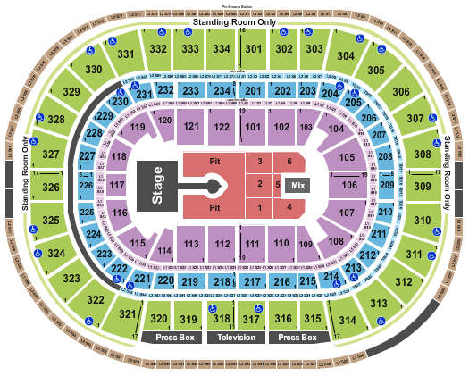 United Center Seating Chart: Sabrina Carpenter