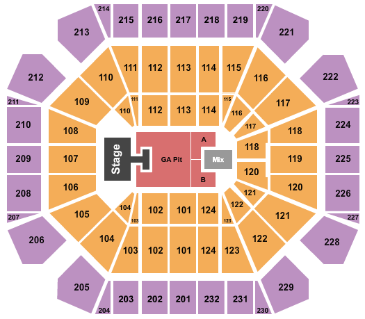 United Supermarkets Arena Seating Chart: Ella Langley