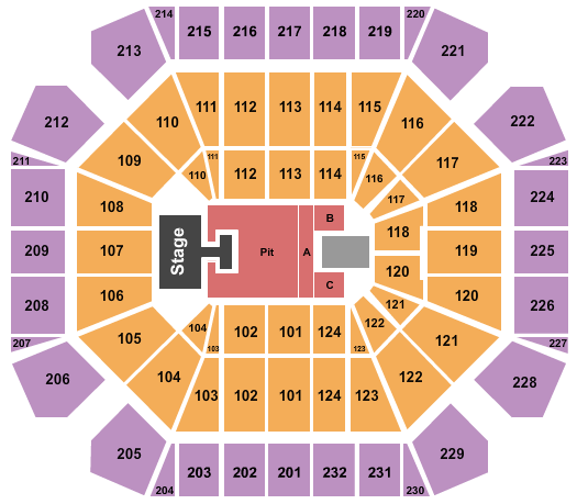 United Supermarkets Arena Seating Chart: Riley Green