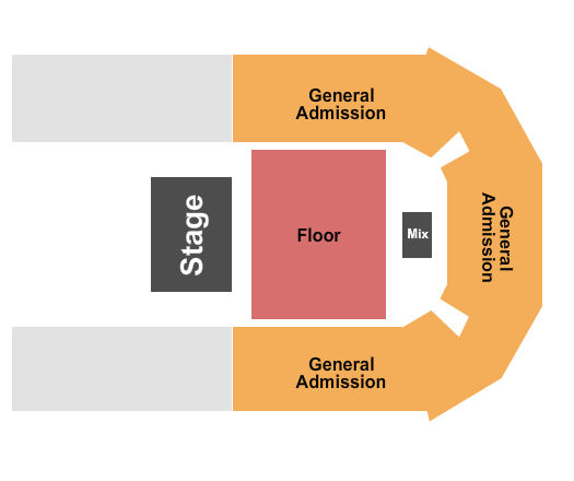 United Wireless Arena Seating Chart: Floor & GA