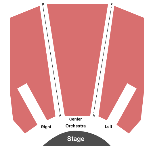 Drama Theatre at University At Buffalo Center For The Arts Seating Chart