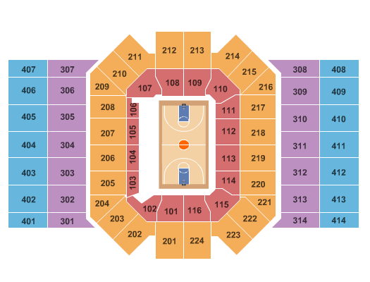 Tom Gola Arena Seating Chart