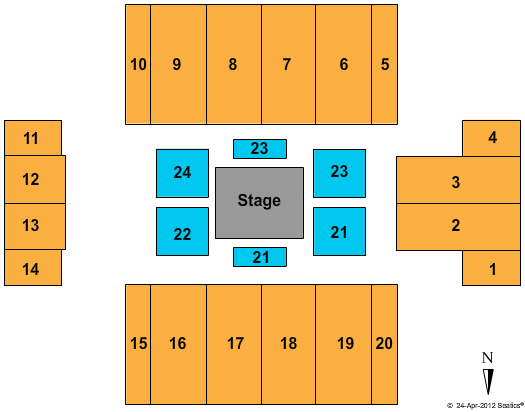 University Of Delaware Seating Chart