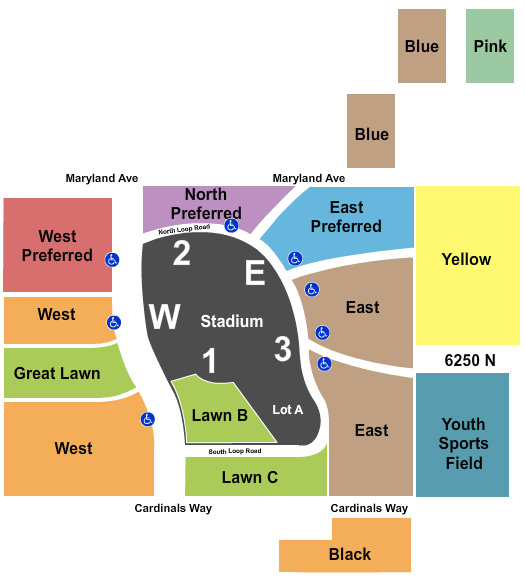 Arrowhead Stadium Parking Chart