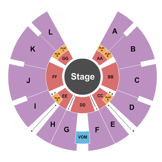 Universoul Circus - Gwinnett Place Mall Seating Chart: Universoul Circus 2