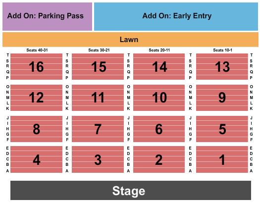 Univest Performance Center Seating Chart: The Beach Boys