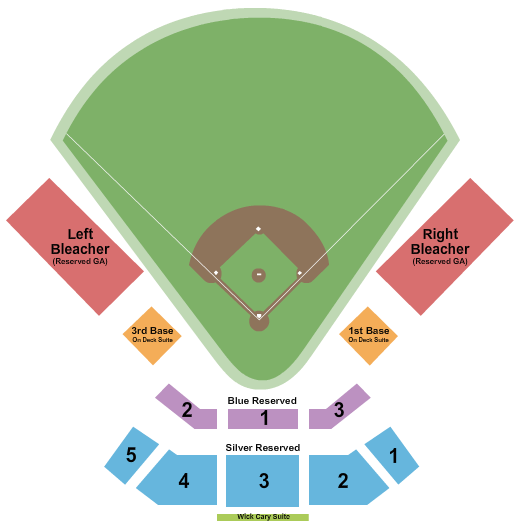 Uno Maestri Field Seating Chart: Baseball