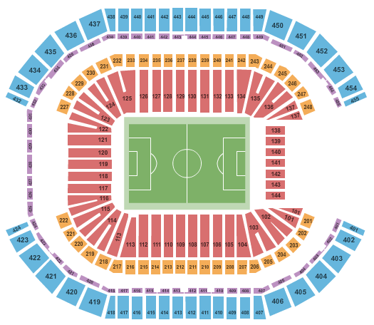 State Farm Stadium Seating Chart: Soccer