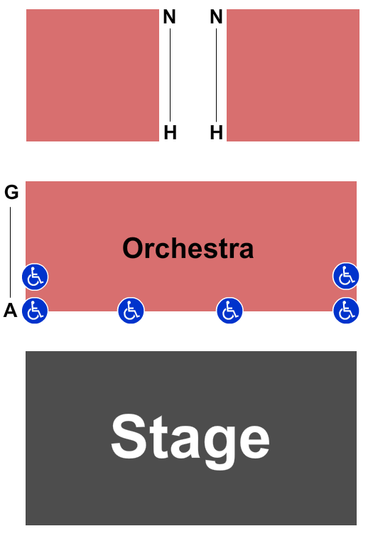 Uptown! Knauer Performing Arts Center Seating Chart