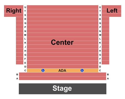 Uptown Theater - Grand Prairie Seating Chart: Endstage