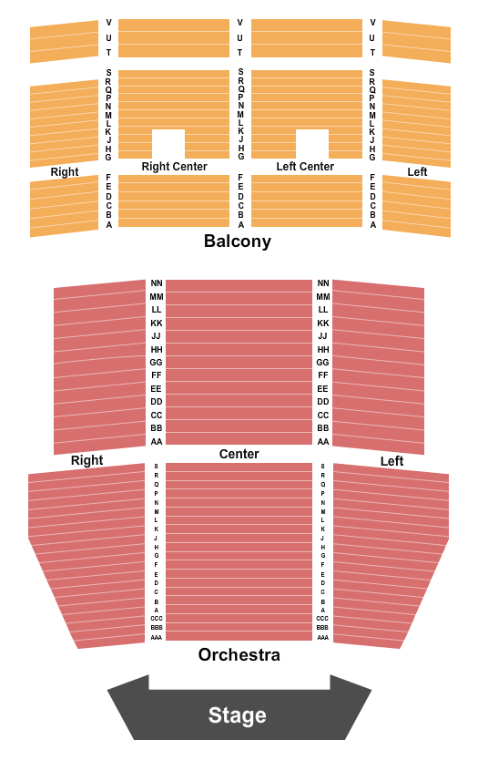 Uptown Theater - KC Seating Chart: Endstage 2