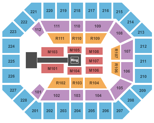 Us Cellular Coliseum Seating Chart