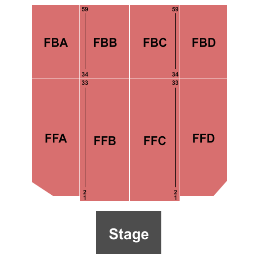 Utz Arena At York Expo Center Seating Chart: Endstage