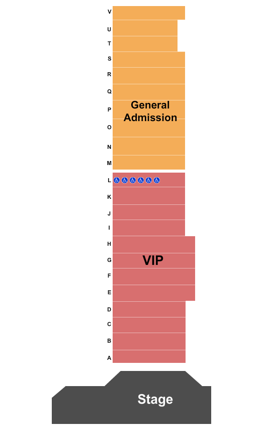 V3 V Theater Seating Chart