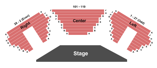 Valborg Theatre Seating Chart
