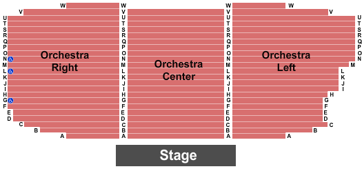 Valle Del Oro Ballroom at Valle Del Oro RV Resort Seating Chart: End Stage