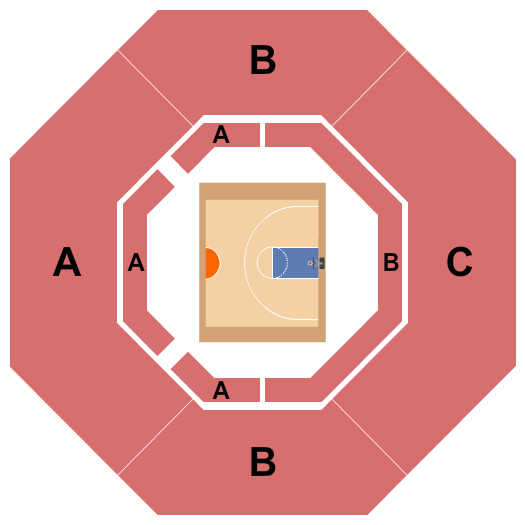 Valley Complex 3 Seating Chart: LA28 - 3x3 Basketball