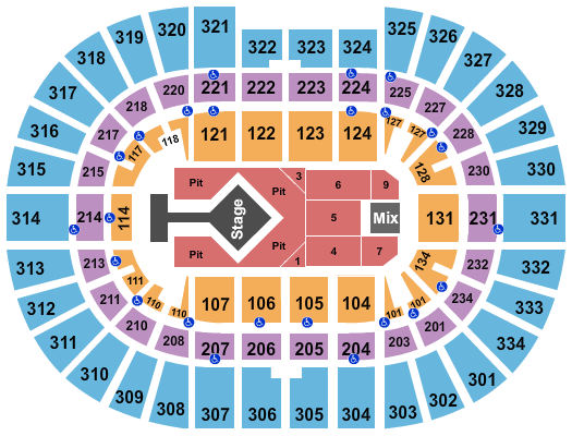 Value City Arena at The Schottenstein Center Seating Chart: Blink 182