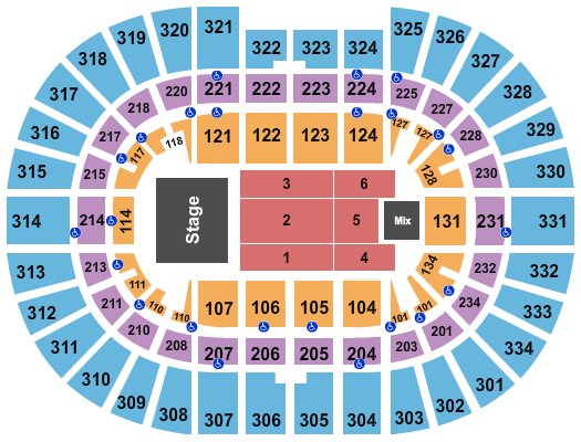 Value City Arena at The Schottenstein Center Seating Chart: Endstage 5a