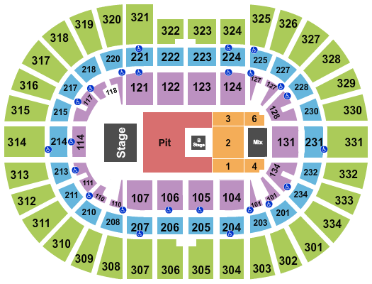 Value City Arena at The Schottenstein Center Seating Chart: Nine Inch Nails